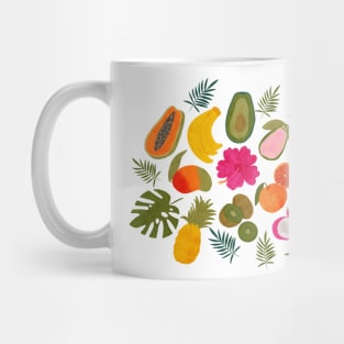Tropical Fruit Paradise Mug